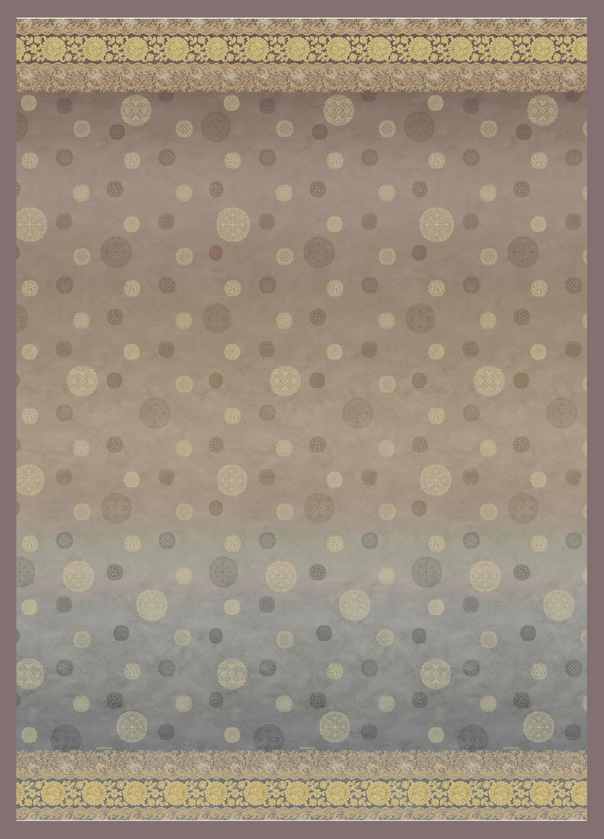 ODEJA 155/220 cm siva  - siva, Konvencionalno, tekstil (155/220cm) - Bassetti