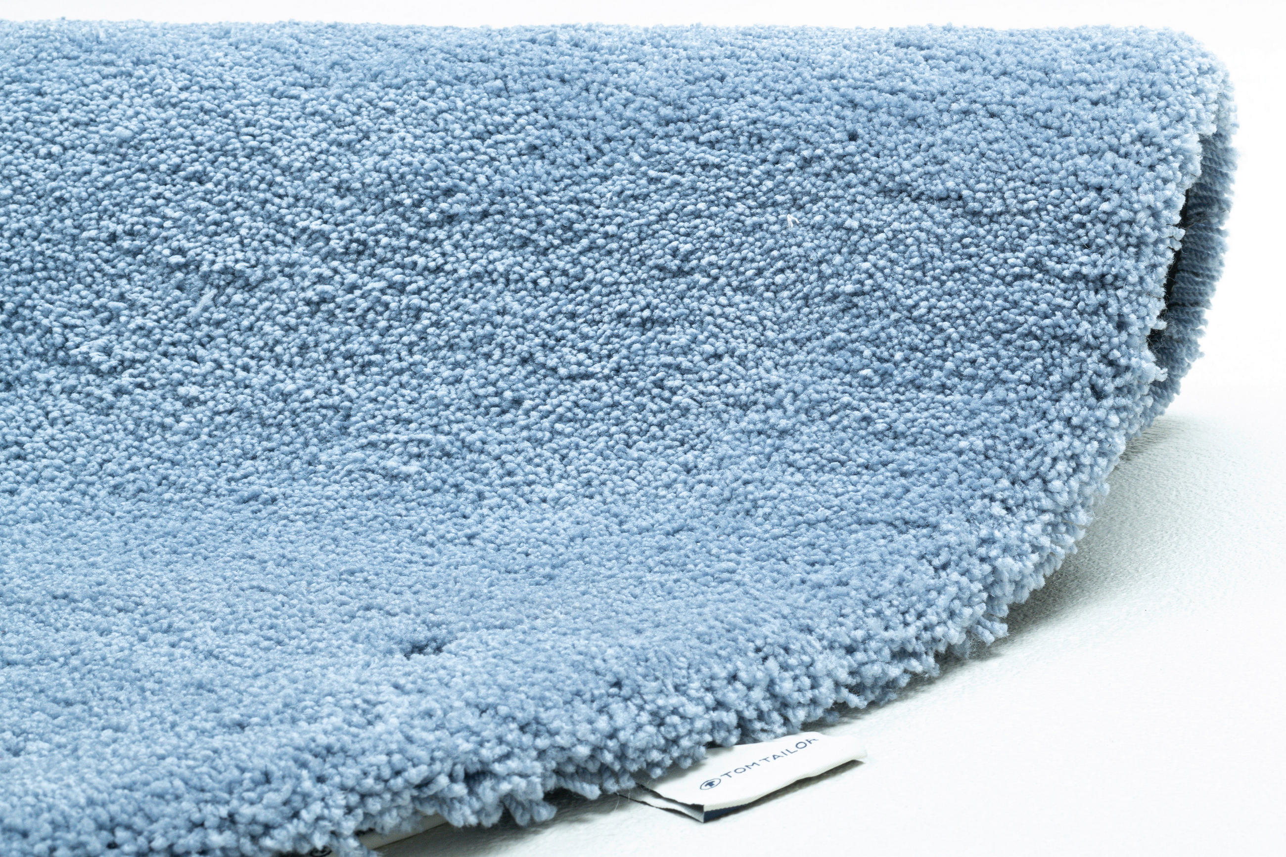 HOCHFLORTEPPICH 140/140 cm Cozy Hellblau  - Hellblau, Basics, Textil (140/140cm) - Tom Tailor