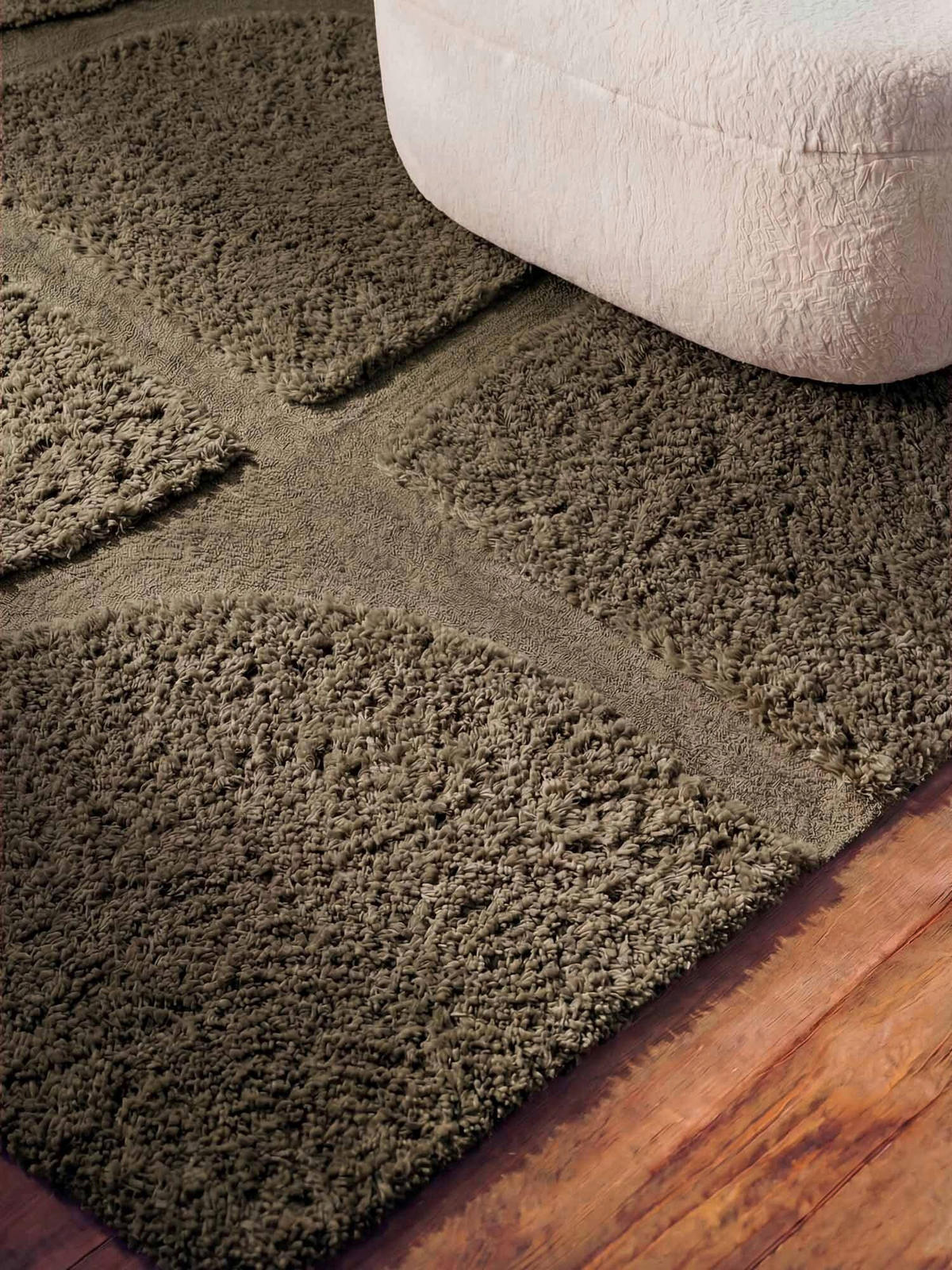 HOCHFLORTEPPICH 80/150 cm Lambeth Dunkelgrün rechteckig  - Dunkelgrün, Basics, Textil (80/150cm) - Ted Baker