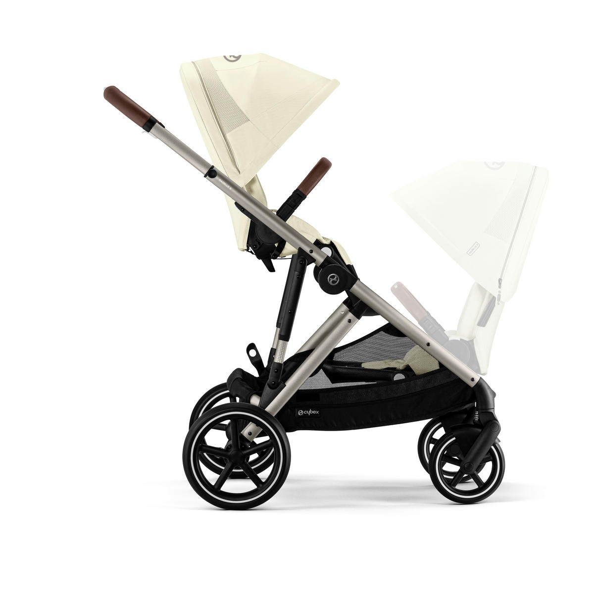 DJEČJA KOLICA  GAZELLE S  - bež/taupe, Basics, tekstil/metal (93-106/65/100-110cm) - Cybex