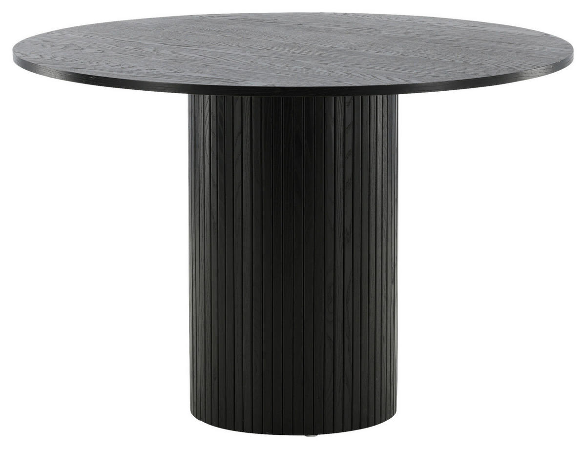 ESSTISCH in Holzwerkstoff 110/110/75 cm  - Schwarz, Design, Holzwerkstoff (110/110/75cm) - Livetastic