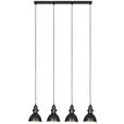 HÄNGELEUCHTE 84/15,5/150 cm  - Schwarz, Trend, Metall (84/15,5/150cm) - Novel