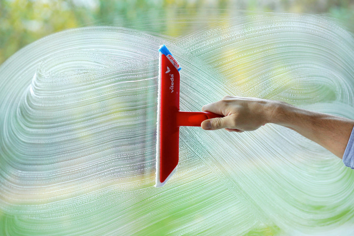 FENSTERWISCHER - Basics, Kunststoff/Textil (28/4/28cm) - Vileda