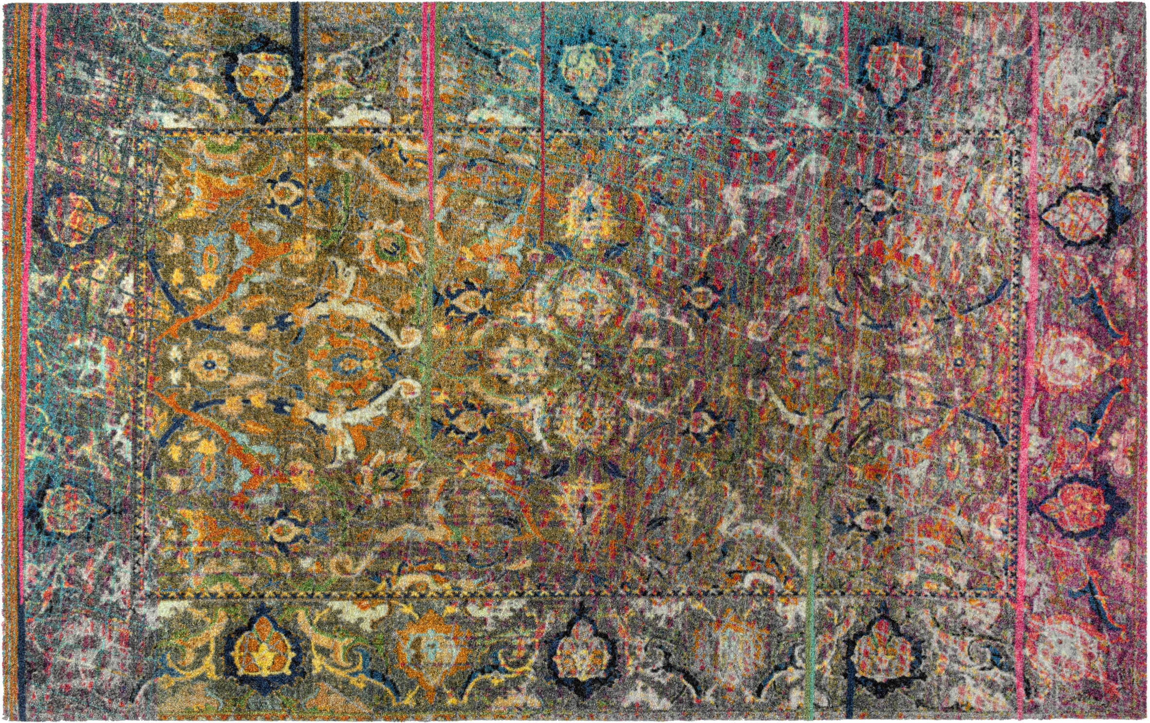 COVOR  - multicolor, Lifestyle, plastic/textil (110/175cm) - wash+dry