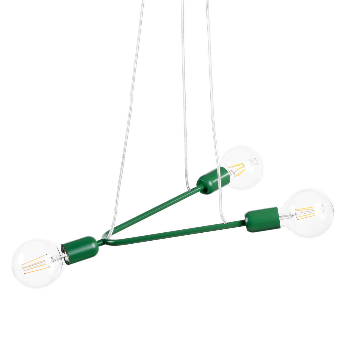 PENDELLEUCHTE 65/10/75 cm  - Grün, Design, Metall (65/10/75cm)
