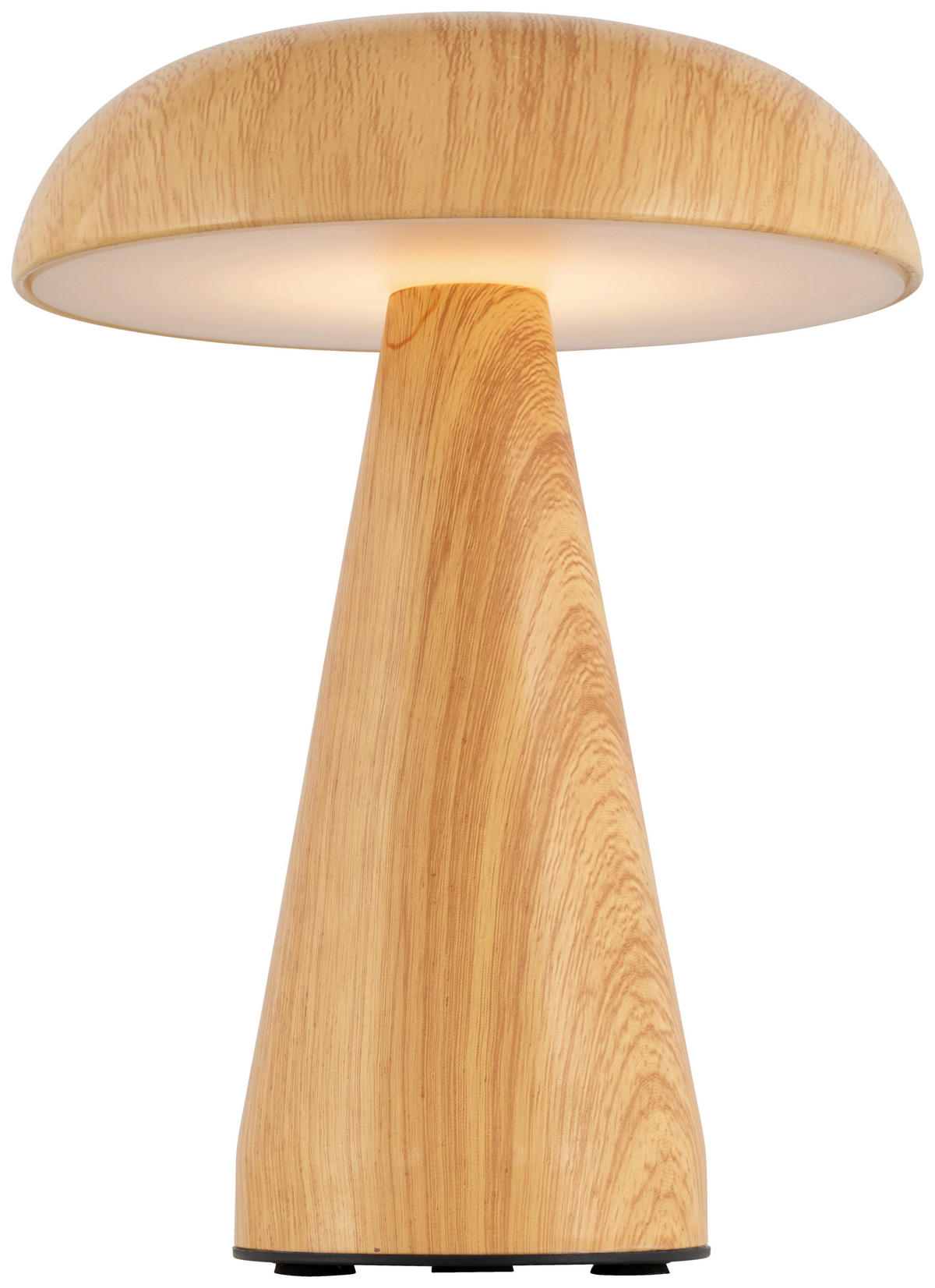 TISCHLEUCHTE - Naturfarben, Trend, Kunststoff/Metall (15,5/21cm) - Novel