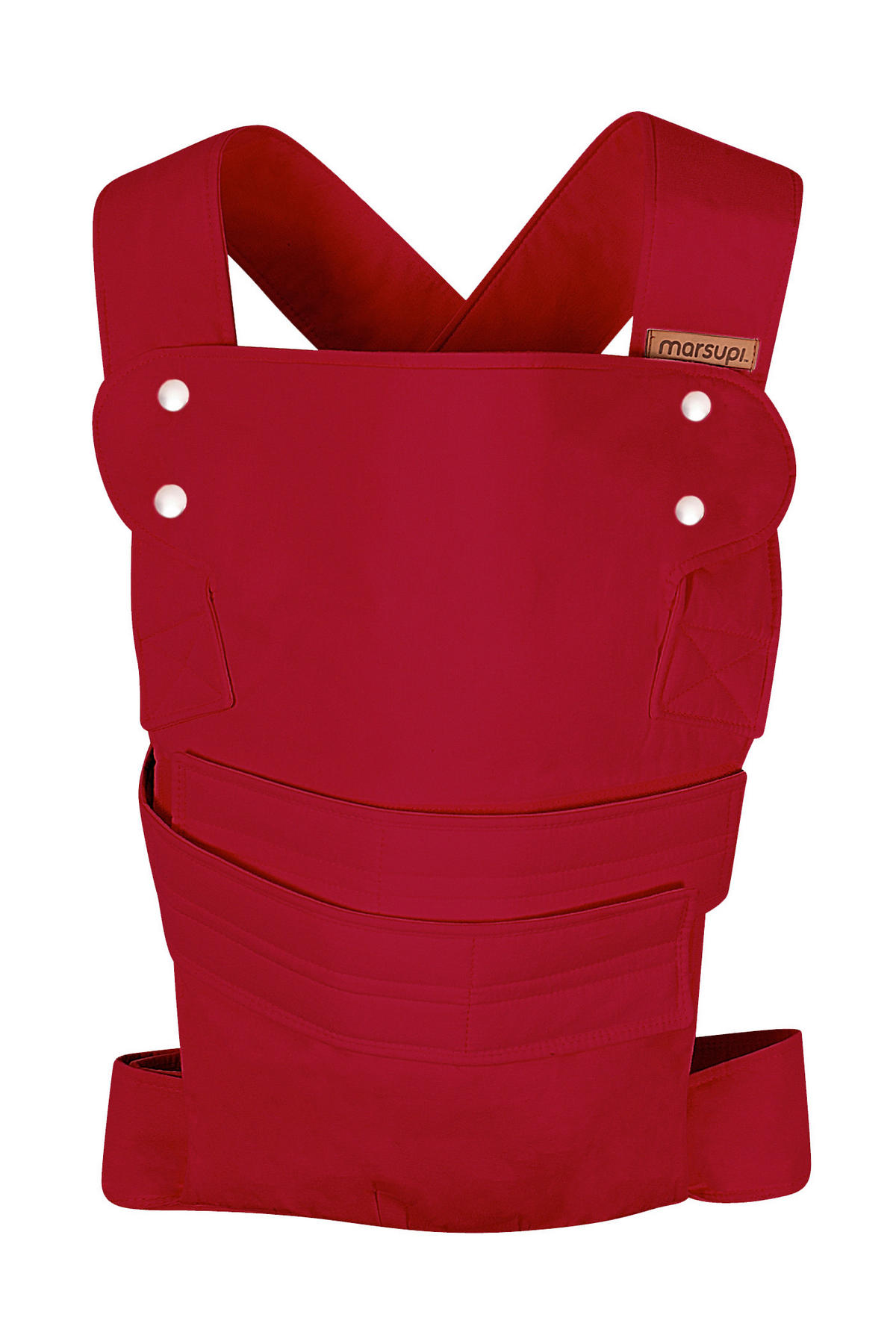 BABYTRAGE Marsupi Classic 2.0  - Rot, Basics, Textil (XLnull) - Wickelkinder Manduca