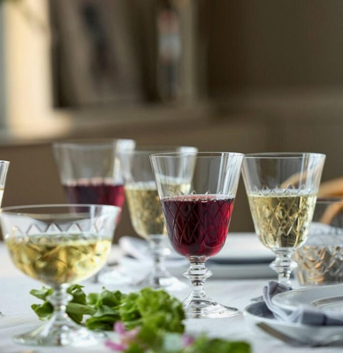 RÖDVINSGLAS 2 delar  - Basics, glas