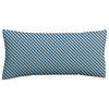 KOPFKISSENBEZUG WOVEN SATIN FADE 40/80 cm  - Blau/Hellgrau, Basics, Textil (40/80cm) - Schlafgut