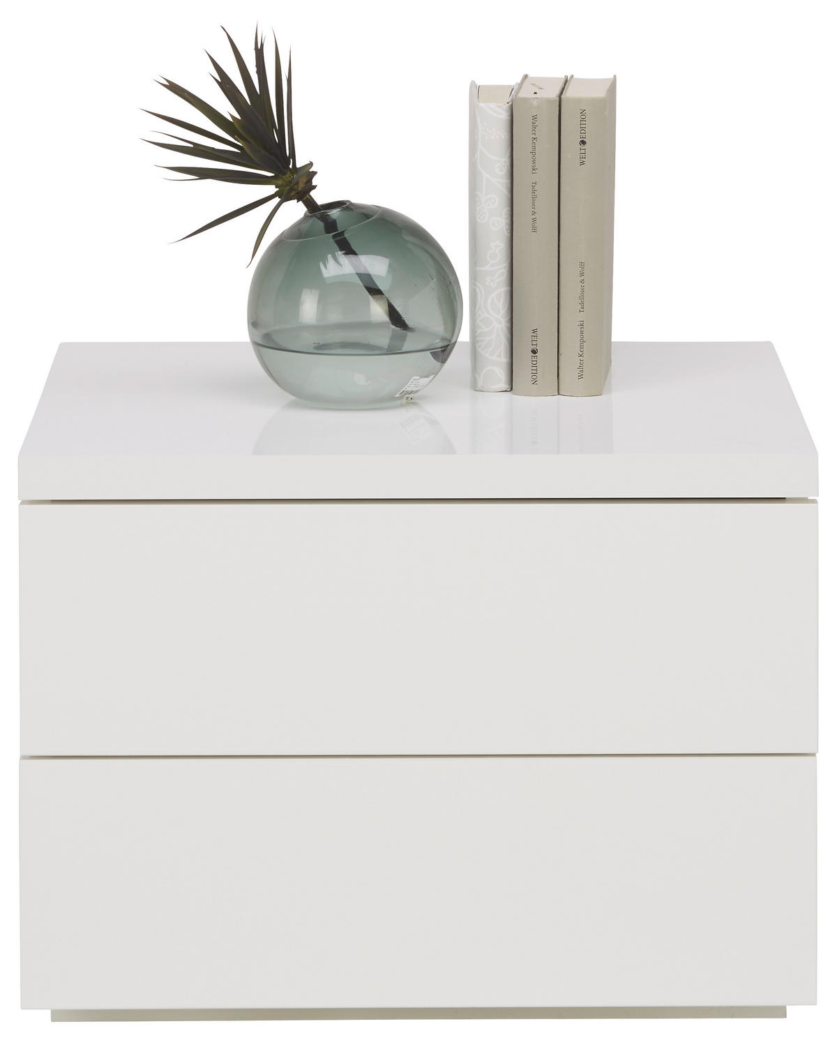 NACHTTISCH 55/41/44 cm  in Weiss  - Weiss, Konventionell, Holzwerkstoff (55/41/44cm) - Xora