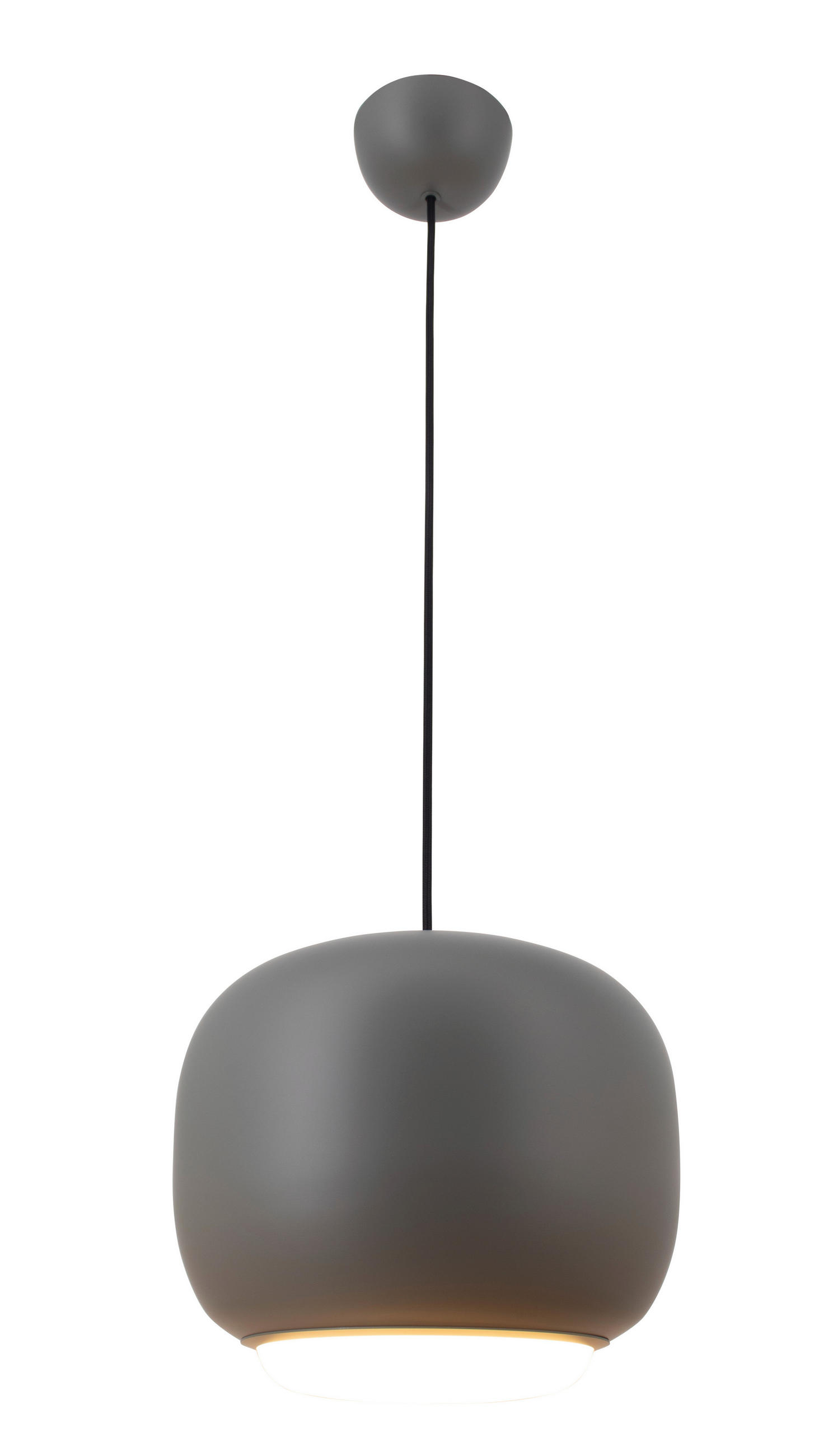 LED-HÄNGELEUCHTE Positano 30/30/26,3 cm  - Grau, Design, Kunststoff/Metall (30/30/26,3cm)