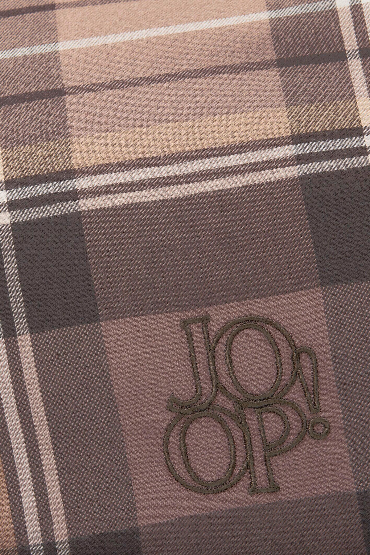 WENDEBETTWÄSCHE Soft Frames Flanell 155/220 cm  - Braun, Design, Textil (155/220cm) - Joop!