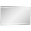 BADEZIMMERSPIEGEL 150/70/3,2 cm  - Klar/Schwarz, Design, Glas/Kunststoff (150/70/3,2cm) - Sadena