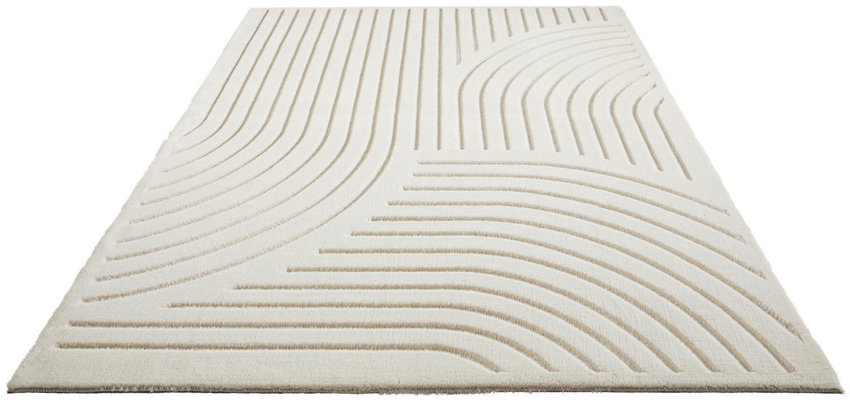 KOBEREC S VYSOKÝM VLASEM, 130/190 cm, béžová - béžová, Design, textil/plast (130/190cm) - Novel
