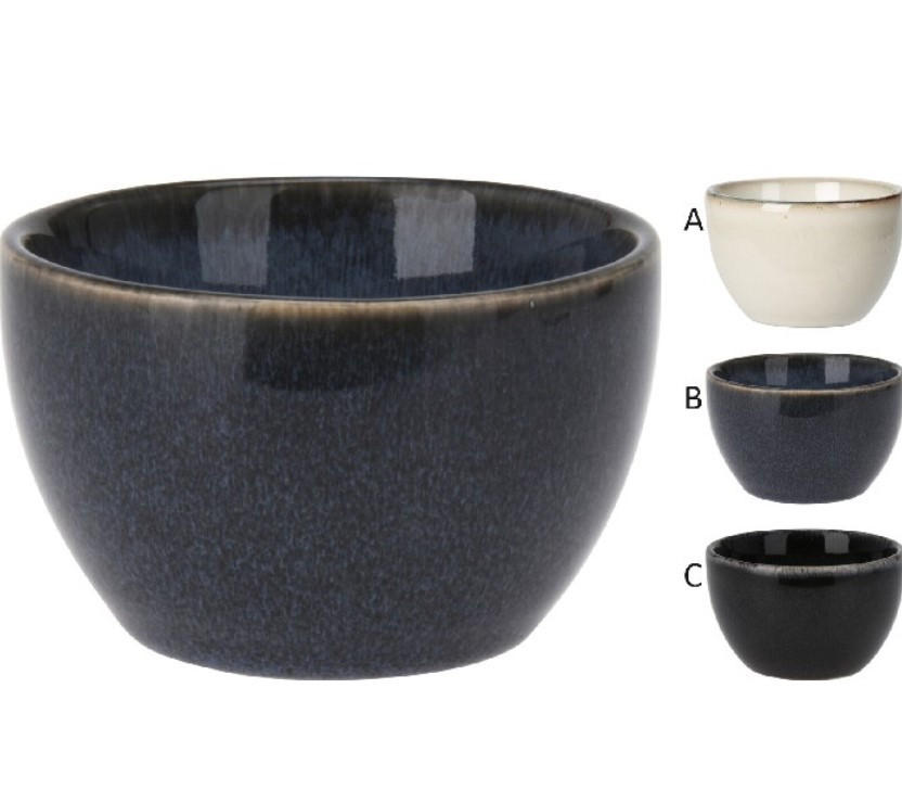 SNACKSSKÅL  8/5 cm  - antracit, Klassisk, keramik (8/5cm) - Best Price