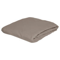 SPANNBETTTUCH Jersey  - Taupe, KONVENTIONELL, Textil (150/200cm) - Bierbaum
