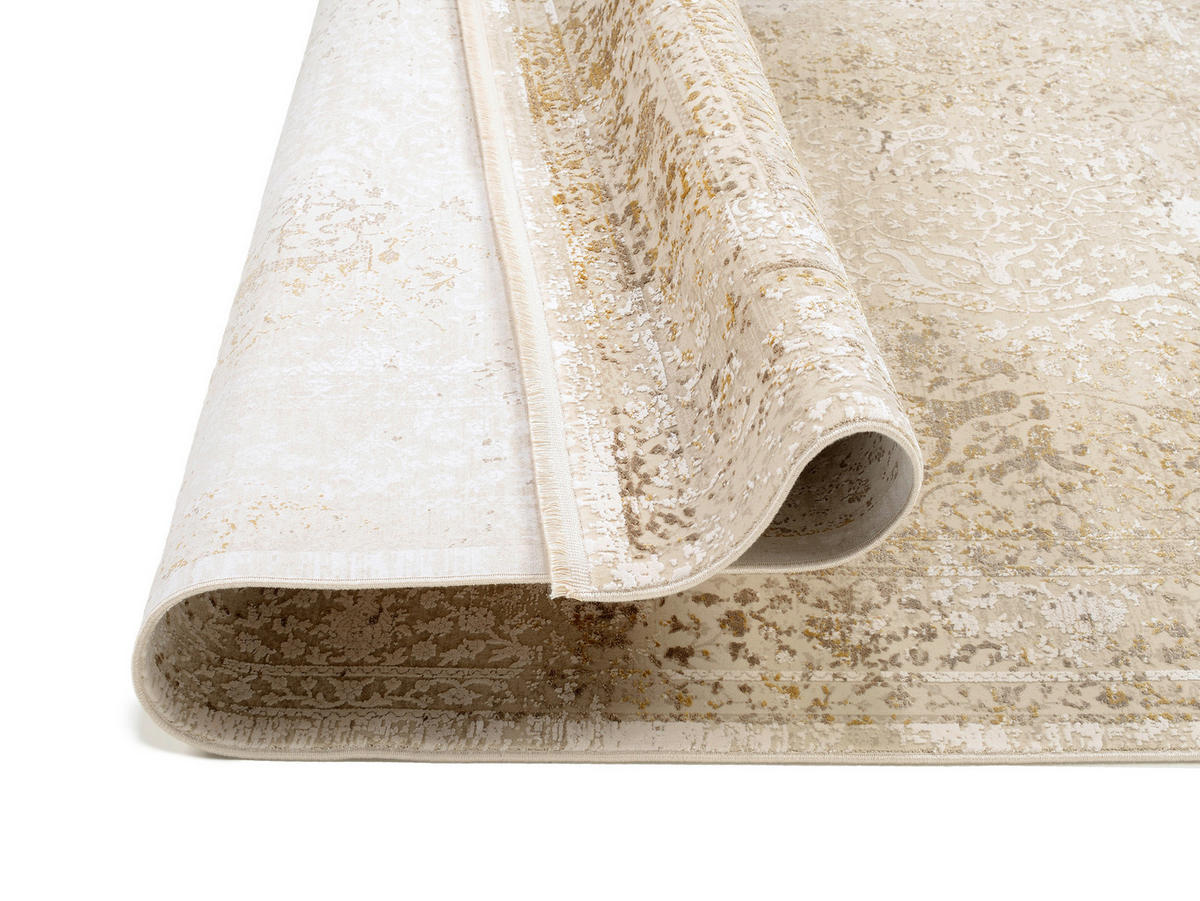 VINTAGE-TEPPICH 120/180 cm Elba Gelb  - Gelb, Design, Textil (120/180cm) - Dieter Knoll