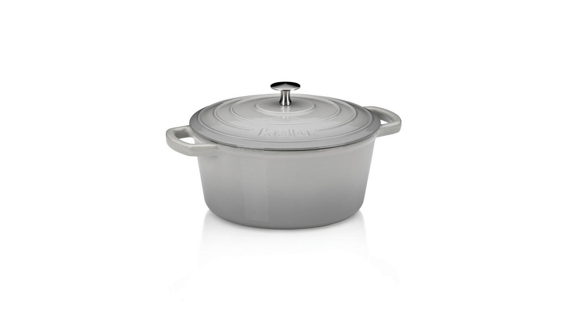 PEKAČ   3.8 l  Calido  - svijetlo siva, Konvencionalno, metal (24/12cm) - Kela