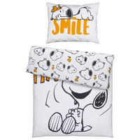 DEČJA POSTELJINA PEANUTS 140/200 cm tekstil višebojna  - višebojna, Konvencionalno, tekstil (140/200cm)