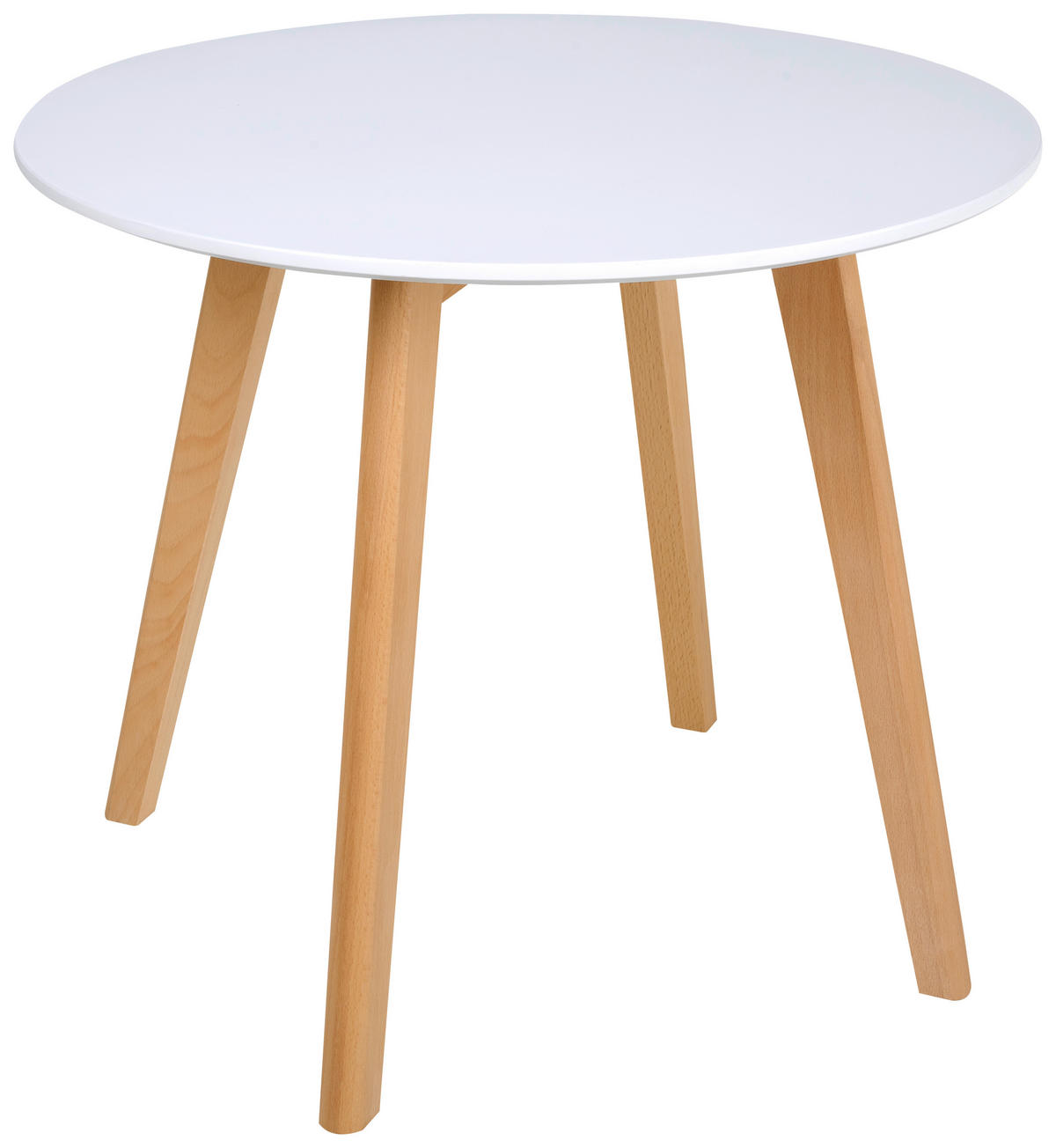 KINDERTISCH - Buchefarben/Weiß, Trend, Holz/Holzwerkstoff (60/50,5cm) - My Baby Lou