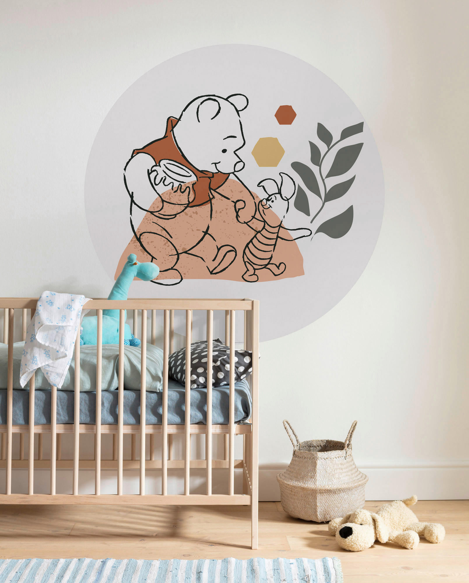 VLIESOVÁ TAPETA velikost: 125 cm - vícebarevná, Basics (125cm) - Komar