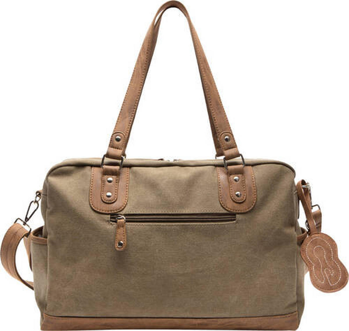 TORBA ZA PREVIJANJE    - zelena/maslinasto zelena, Trend, tekstil/plastika (40.5/13/28cm)