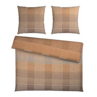 BETTWÄSCHE Flanell 200/200 cm  - Braun, Textil (200/200cm) - Novel