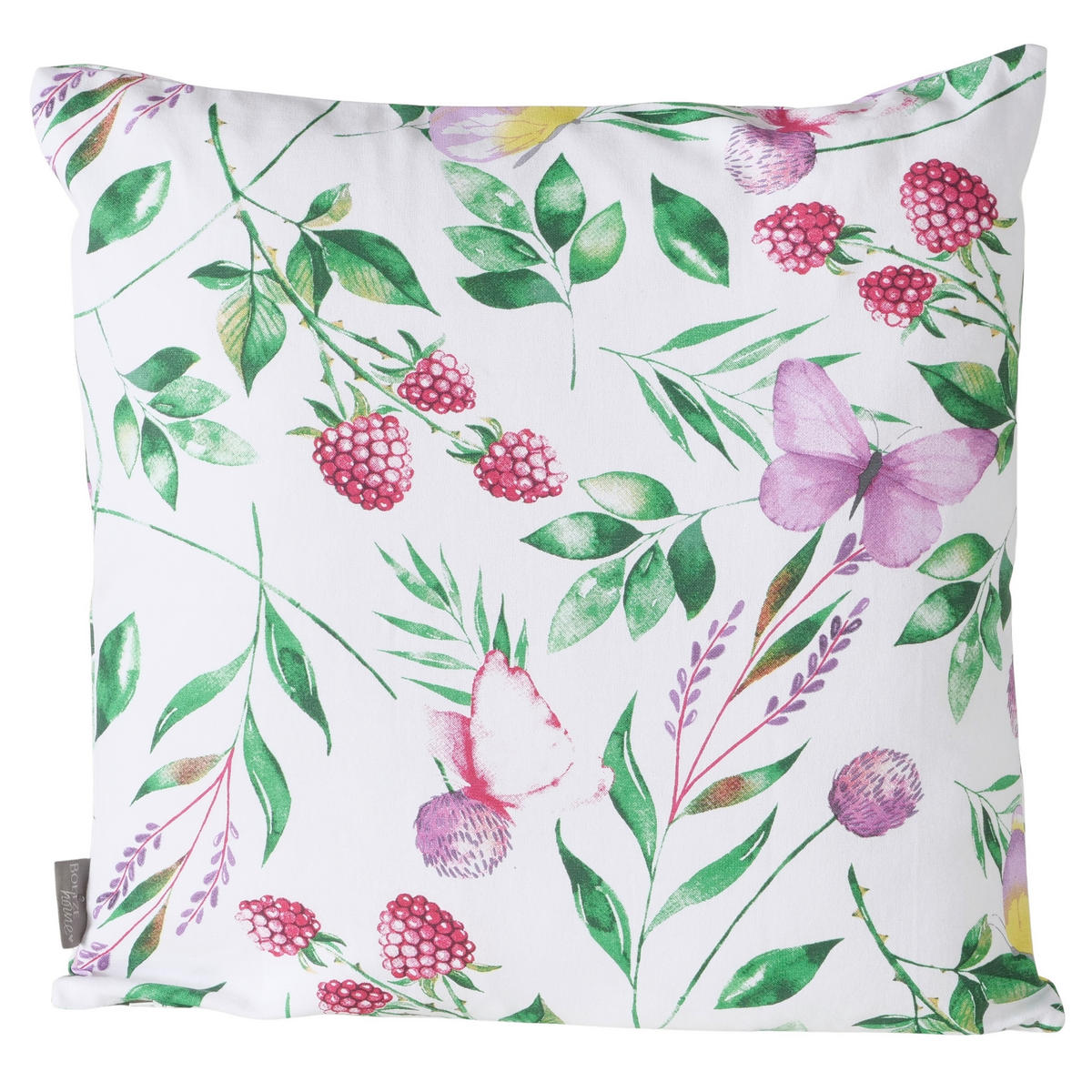 ZIERKISSEN    - Weiss/Pink, Basics, Textil (45/45/8cm)