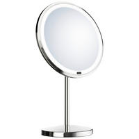 KOSMETICKÉ ZRCADLO, 20/33,5/20 cm - barvy chromu, Basics, plast/sklo (20/33,5/20cm)