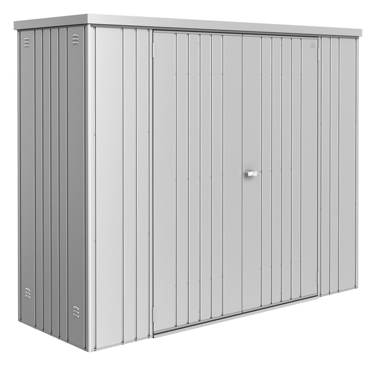 GERÄTESCHRANK 227/182,5/83 cm  - Silberfarben, Design, Metall (227/182,5/83cm) - Biohort