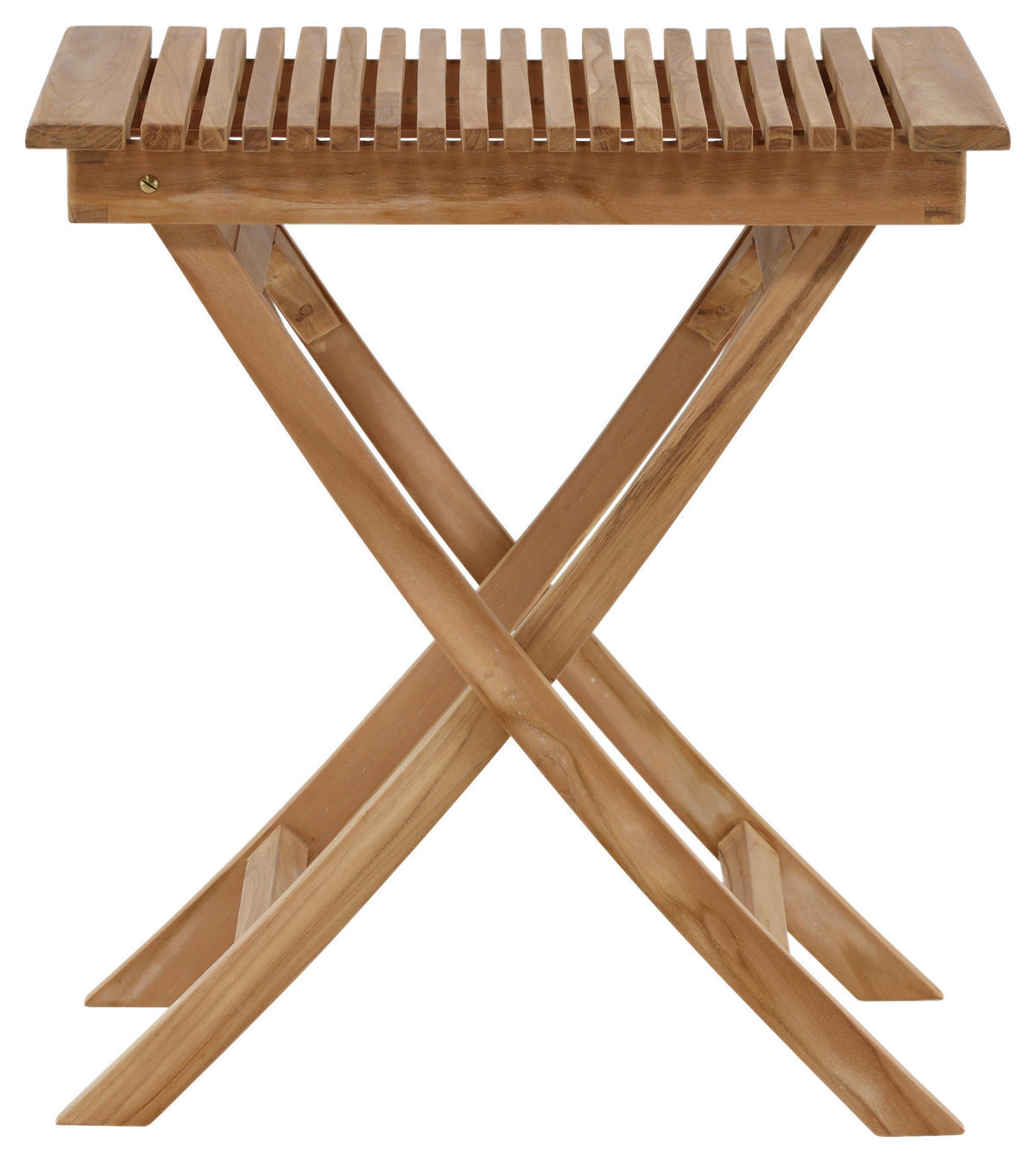 GARTENKLAPPTISCH 70/70/75 cm  - Teakfarben, KONVENTIONELL, Holz (70/70/75cm) - Gardenson