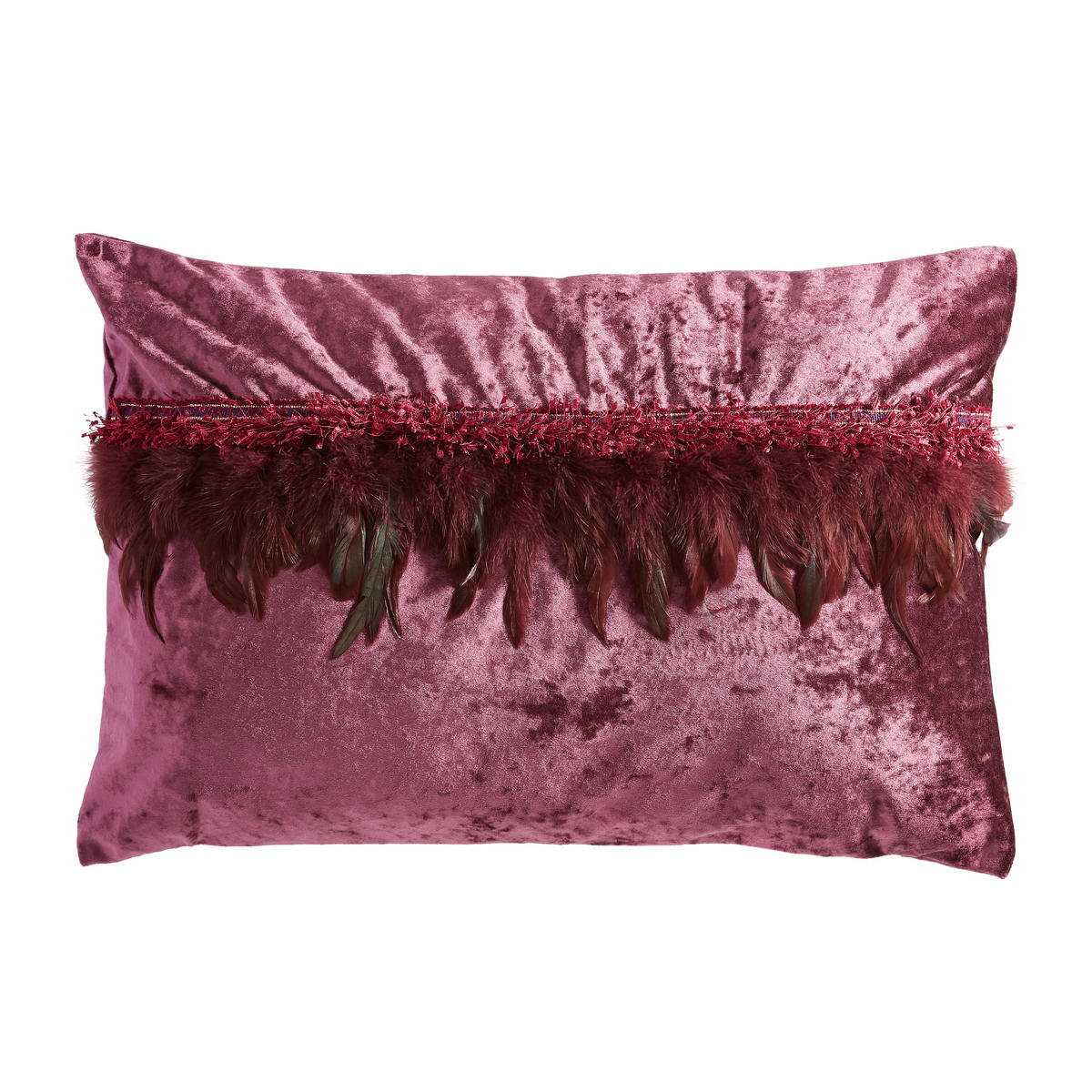 DEKORATIVNA JASTUČNICA 40/60 cm     - patlidžan, Dizajnerski, tekstil (40/60cm) - Ambiente