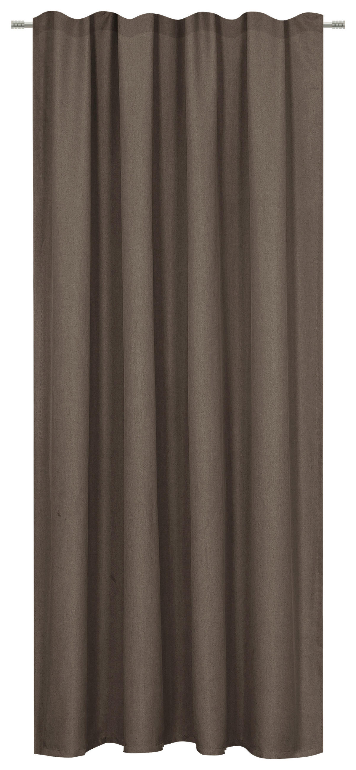 GOTOVA ZAVESA braon - braon, Osnovno, tekstil (135/245cm) - Boxxx