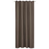 KONČANA ZAVESA    135/245 cm  - rjava, Basics, tekstil (135/245cm) - Boxxx