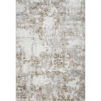 WEBTEPPICH 67/140 cm Sorrent Grau, Silberfarben, Goldfarben  - Silberfarben/Goldfarben, Design, Textil (67/140cm) - Novel