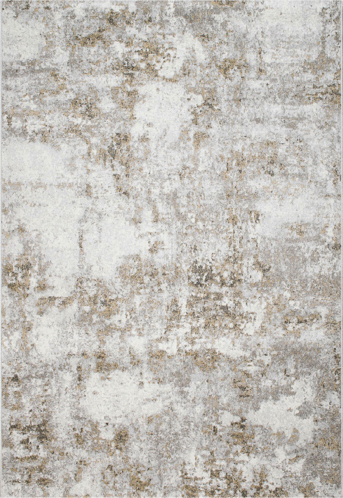WEBTEPPICH 67/140 cm Sorrent Grau, Silberfarben, Goldfarben  - Silberfarben/Goldfarben, Design, Textil (67/140cm) - Novel