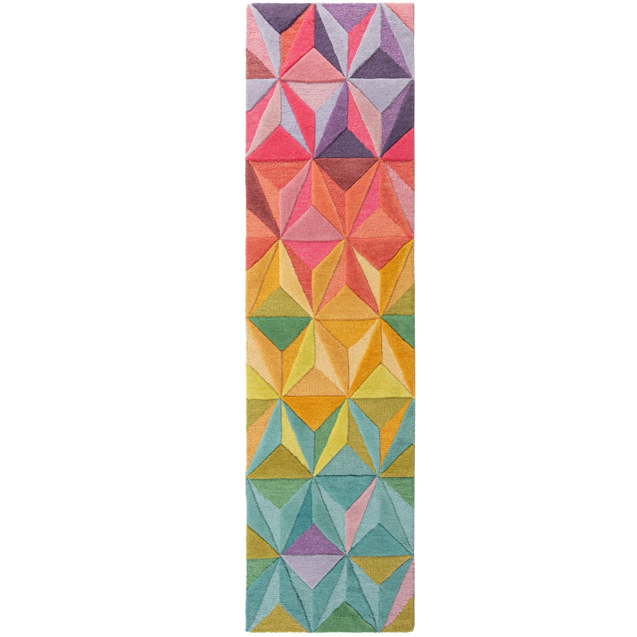 XXXL VLNĚNÝ KOBEREC, 230/60 cm, vícebarevná