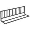 BETTSCHUTZGITTER  - Grau, Basics, Holz (118/30/38cm) - My Baby Lou