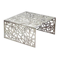 Măsuță De Cafea din metal, 60/60/31 cm - argintiu, Design, metal (60/60/31cm) - Livetastic