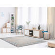 WEBTEPPICH  Wohnzimmer 120/180 cm Monza Grau, Multicolor rechteckig  - Multicolor/Grau, KONVENTIONELL, Textil (120/180cm) - Dieter Knoll