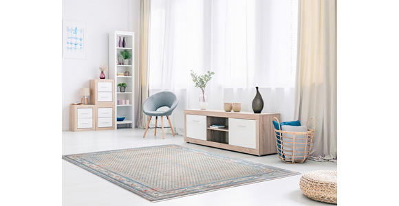WEBTEPPICH  Wohnzimmer 120/180 cm Monza Grau, Multicolor rechteckig  - Multicolor/Grau, KONVENTIONELL, Textil (120/180cm) - Dieter Knoll