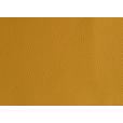 RELAXSESSEL in Leder Gelb  - Chromfarben/Gelb, Design, Leder/Metall (64/112/80cm) - Cantus