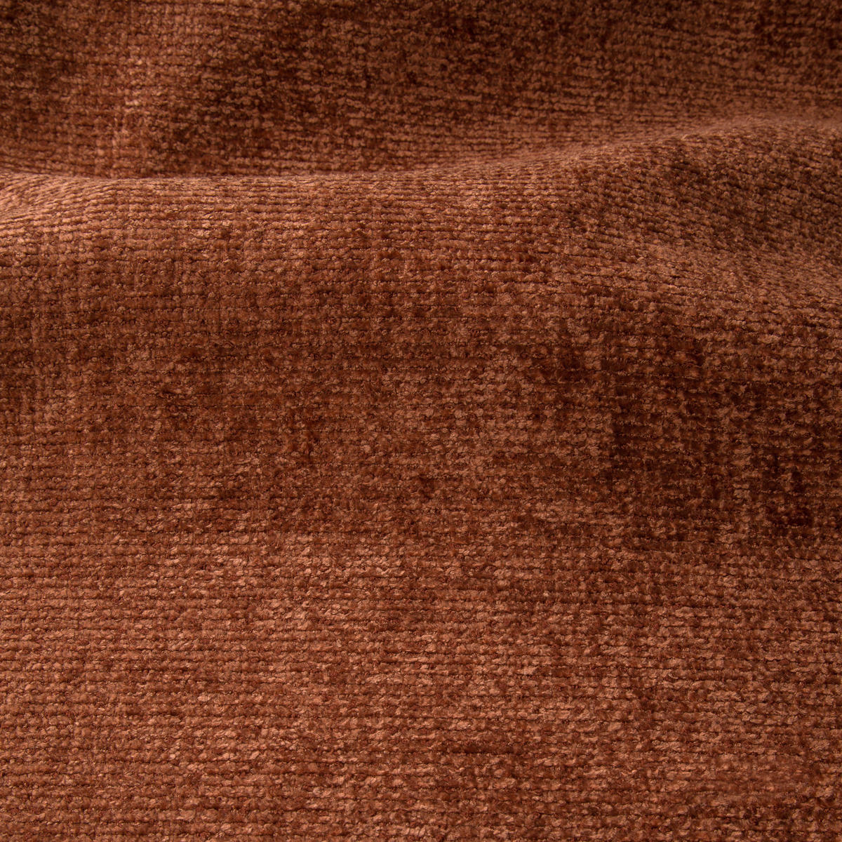 HÖRNSOFFA i chenille rostfärgad  - ekfärgad/rostfärgad, Klassisk, trä/textil (284/162cm) - MID.YOU