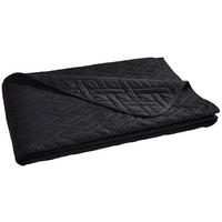 TAGESDECKE - Schwarz, Basics, Kunststoff/Textil (220/240cm) - Novel