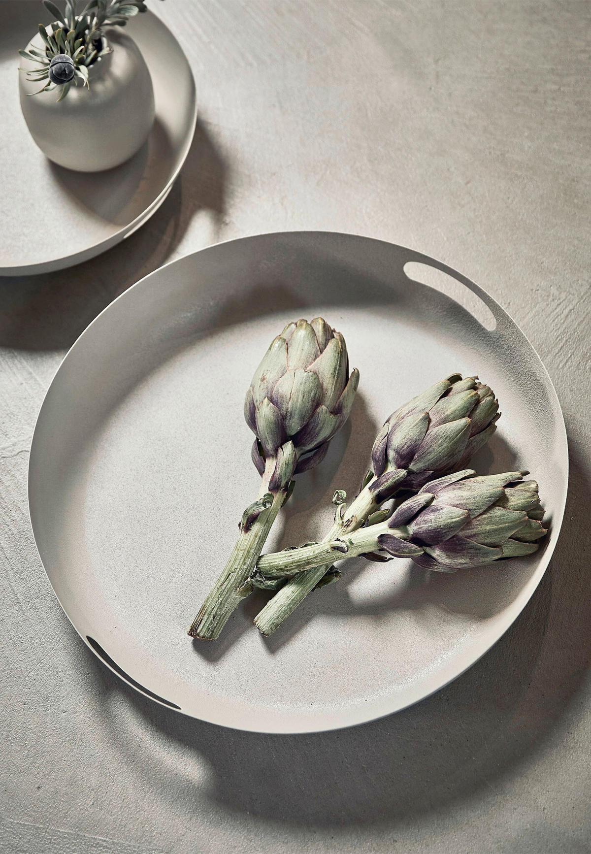 DEKOSCHALE - Greige, Basics, Metall (40/7cm) - FYNCH-HATTON