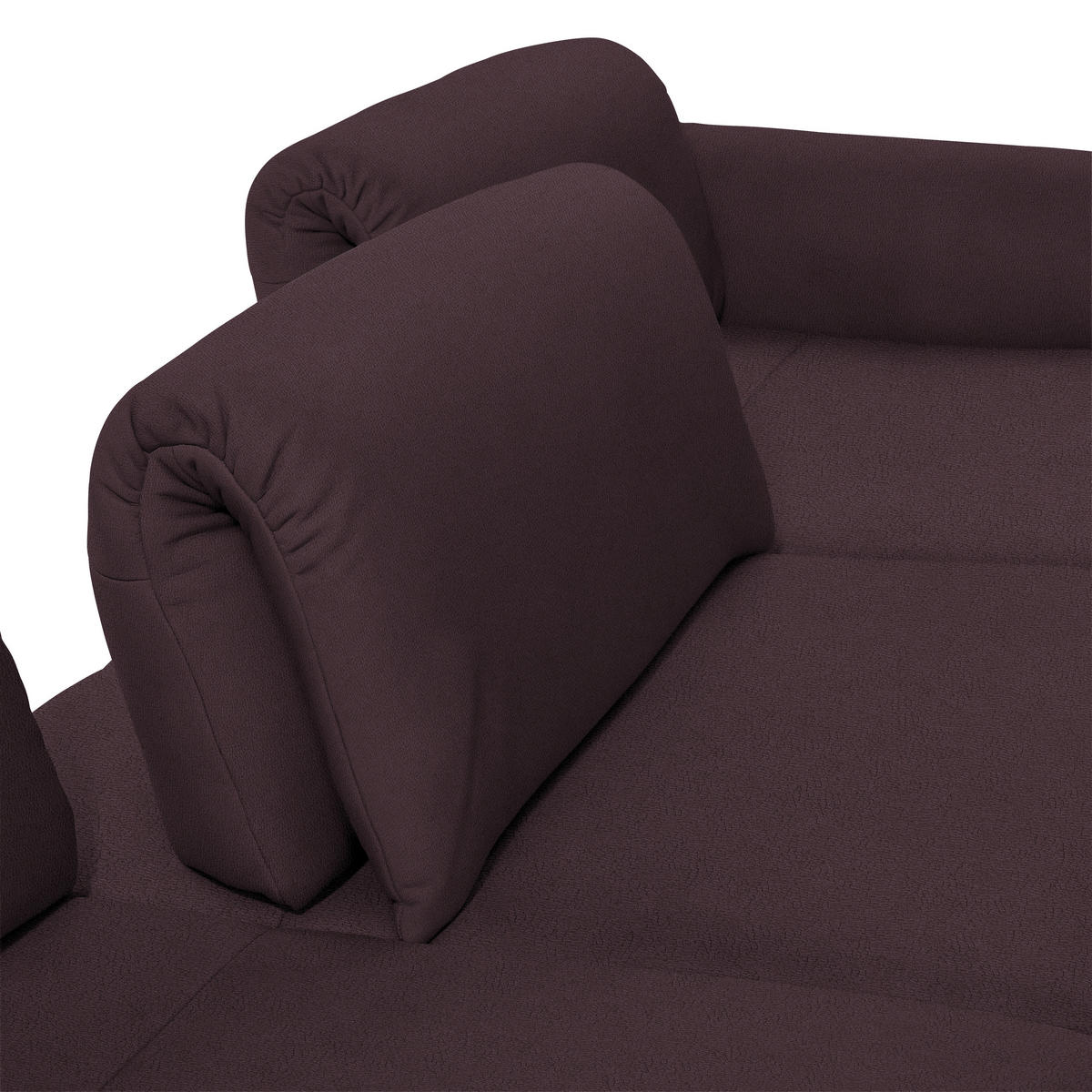 ECKSOFA in Echtleder Dunkelbraun  308/173 cm  - Anthrazit/Dunkelbraun, Design, Leder/Metall (308/173cm) - Joop!
