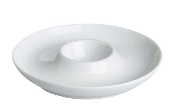 SUPORT PENTRU OU ceramică  - alb, Basics, ceramică (12,3/2cm) - Novel