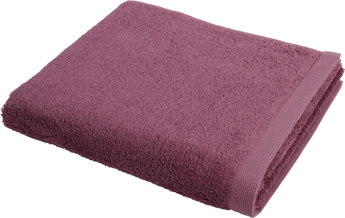 DUSCHTUCH 140/67 cm High Line  - Rot, Basics, Textil (140/67cm) - Vossen