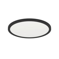 LED-DECKENLEUCHTE 30/3 cm  - Schwarz/Weiß, Basics, Kunststoff (30/3cm) - Eglo