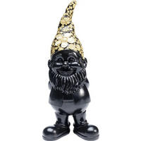 DEKOZWERG - Goldfarben/Schwarz, MODERN, Kunststoff (9/30/12cm) - Kare-Design